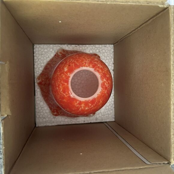 Easylite Campanella Pendant Light - Red - Italian Design w/ Murrini Insert - NEW - Picture 7 of 10